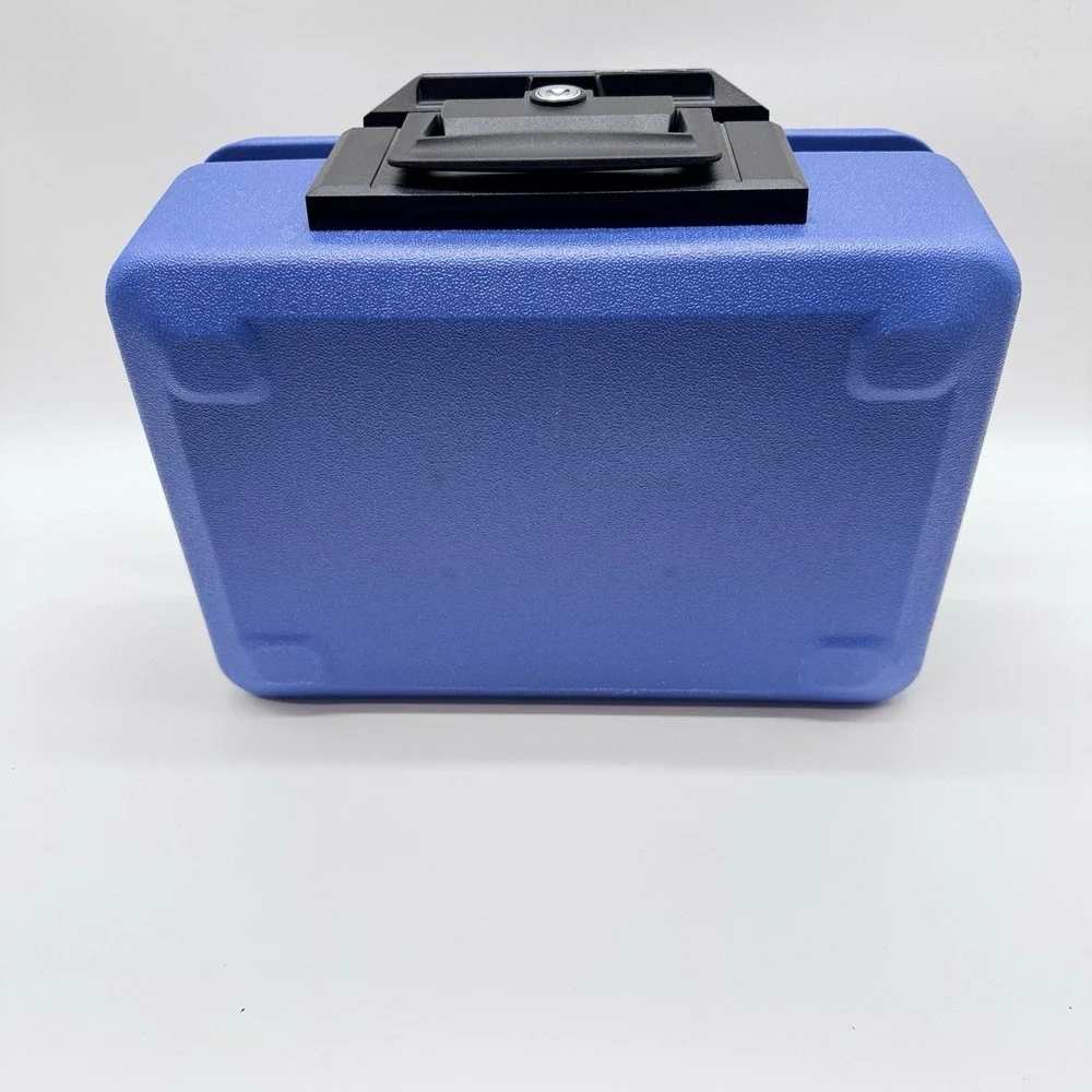 Sentry Safe 1100 Fire Proof With Key Portable Record Protection USA Made Blue